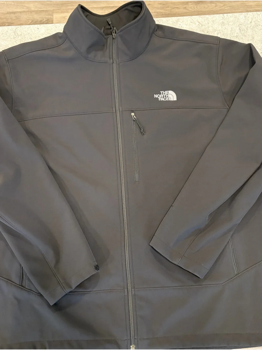 The North Face WindWall Men's Black Softshell Jacket-3XL